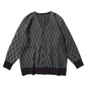 Needles-V-Neck-Cardigan-Wave-Stripe-Green-Purple-168x168