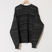 WELLDER-Giza-Cotton-Crewneck-Knit-Melange-Black-168x168