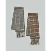 AURALEE-CASHMERE-CHECK-NARROW-STOLE-Orange-Check-168x168