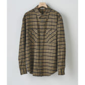AURALEE-SILK-COTTON-BRUSHED-FLANNEL-SHIRTS-Brown-Check-168x168