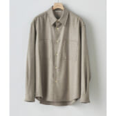 AURALEE-WOOL-FULLING-FLANNEL-SHIRTS-Top-Beige-168x168