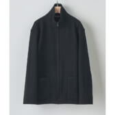 AURALEE-WOOL-LING-YARN-MILLED-JERSEY-ZIP-BLOUSON-Black-168x168