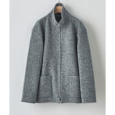 AURALEE-WOOL-LING-YARN-MILLED-JERSEY-ZIP-BLOUSON-Top-Gray-168x168