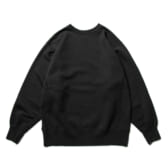 CIOTA-スビンコットン-吊り裏毛起毛-クルーネック-スウェットシャツ-Black-168x168