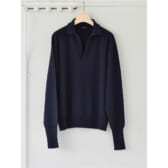 COMOLI-カシミヤ-スキッパーニット-Navy-168x168