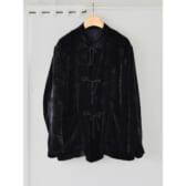 COMOLI-シルク別珍-スタンドカラージャケット-Navy-168x168