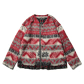 ENGINEERED-GARMENTS-Crewneck-Cardigan-Fair-Isle-Mohair-Grey-Red-168x168