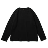 BATONER-FLEECE-WOOL-BOAT-NECK-メンズ-Black-168x168