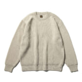 BATONER-SIGNATURE-RIB-CREW-NECK-メンズ-Ivory-168x168