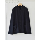 COMOLI-カシミヤ-スタンドカラーニットジャケット-Navy-168x168