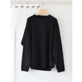 COMOLI-シルクフリース-長袖クルー-Navy-168x168
