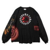 CH1001 4PANEL L/S Tshirt - Black - 5