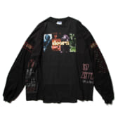 CH1001 4PANEL L/S Tshirt - Black - 3