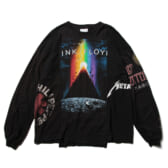 CH1001 4PANEL L/S Tshirt - Black - 1