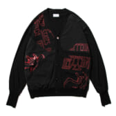 CH3006 2PEACE CADIGAN - Black - 2