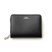 A.P.C.-Emmanuelle-コンパクトウォレット-zip-silver-Black-168x168