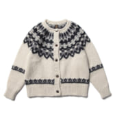 BATONER-MOHAIR-NORDIC-CREW-NECK-CARDIGAN-レディース-Ivory-168x168