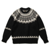 BATONER-MOHAIR-NORDIC-CREW-NECK-メンズ-Black-168x168