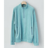 AURALEE-ORGANIC-COTTON-VELOUR-HALF-ZIP-BLOUSON-Light-Blue-168x168