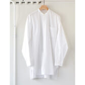 COMOLI-バンドカラーシャツ-White-168x168