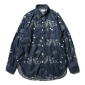 ENGINEERED-GARMENTS-Work-Shirt-Bird-Embroidery-Denim-Indigo-168x168