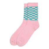 C.E-CAV-EMPT-CAVEMPT-CHECKER-SOCKS-Pink-168x168