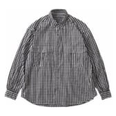 Porter-Classic-ROLL-UP-GINGHAM-CHECK-SHIRT-Black-168x168