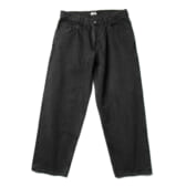 CIOTA-ブラック-スビンコットン-13.5oz-バギーデニム-Medium-Black-168x168