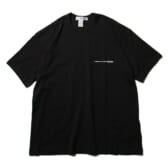 COMME-des-GARÇONS-SHIRT-cotton-jersey-plain-with-CDG-SHIRT-logo-on-front-big-T-Tshirt-Black-168x168