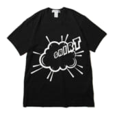 COMME-des-GARÇONS-SHIRT-cotton-jersey-plain-with-print-print-L-1-Black-168x168