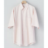AURALEE-WASHED-FINX-TWILL-BIG-HALF-SLEEVED-SHIRTS-Light-Pink-168x168