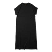 BATONER-WOMEN-WASHABLE-WOOL-DOLMAN-ONEPIECE-レディース-Black×Charcoal-168x168