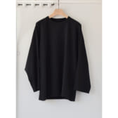 COMOLI-フットボールTシャツ-Black-168x168
