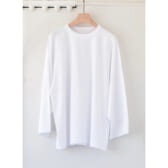 COMOLI-フットボールTシャツ-White-168x168