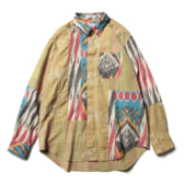 ENGINEERED-GARMENTS-Combo-Short-Collar-Shirt-Cotton-Ikat-Multi-Color-168x168