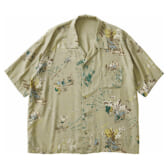 Porter-Classic-落ちこぼれスパイALOHA-SHIRT-THE-MISFIT-SPIES-Green-168x168