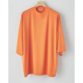 AURALEE-SUPER-SOFT-WOOL-JERSEY-MOCK-NECK-TEE-Orange-168x168