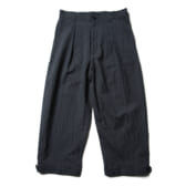 URU-COTTON-SILK-RAMIE-1-TUCK-PANTS-Charcoal-168x168