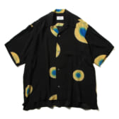 URU-HAND-DYED-抜染引き染め-OPEN-COLLAR-SHORT-SLEEVE-SHIRTS-TYPE-A-Black-168x168