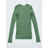 AURALEE-GIZA-HIGH-GAUGE-RIB-KNIT-PO-レディース-Light-Green-168x168