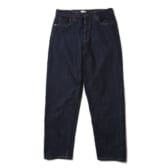 CIOTA-インディゴ-スビンコットン-13.5oz-ワイドテーパードデニム-Navy-ONE-WASH-168x168