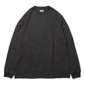 CIOTA-スビンコットン-10-度詰め-吊天竺-ロンT-Black-ONE-WASH-168x168