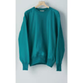 AURALEE-HIGH-COUNT-HEAVY-SWEAT-PO-レディース-Teal-Green-168x168
