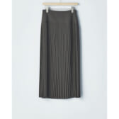 AURALEE-SUPER-FINE-TROPICAL-WOOL-PLEATED-SKIRT-レディース-Top-Brown-168x168