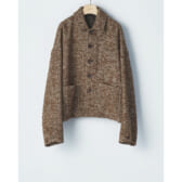 AURALEE-WOOL-ALPACA-HERRINGBONE-TWEED-SHORT-BLOUSON-レディース-Brown-Herringbone-168x168