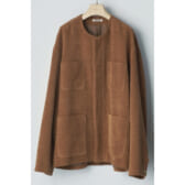 AURALEE-WOOL-COTTON-MOLE-BLOUSON-レディース-Brown-168x168