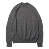 BATONER-AGING-WOOL-CREW-NECK-メンズ-Gray-168x168