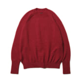 BATONER-AGING-WOOL-CREW-NECK-レディース-Red-168x168