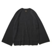 BATONER-HYPER-TWIST-WOOL-RIB-CREW-NECK-レディース-Gray-Navy-168x168