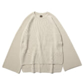 BATONER-HYPER-TWIST-WOOL-RIB-CREW-NECK-レディース-Ivory-168x168